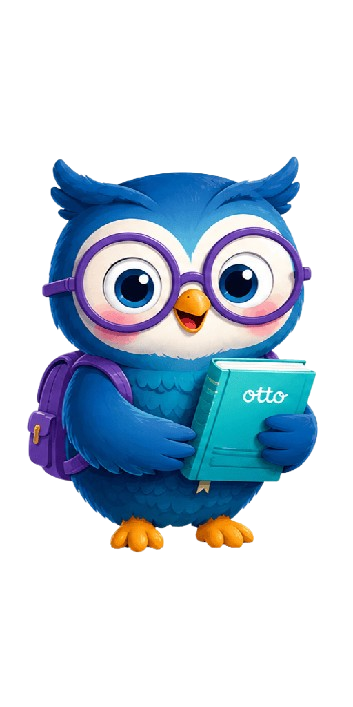 Avatar de OTTO notificando el progreso de Sofía en 2° grado